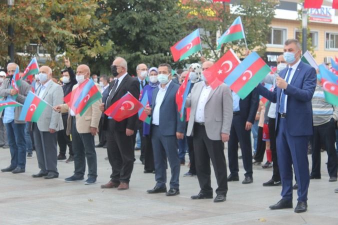 Gölcük'ten Azerbaycan'a Büyük Destek!